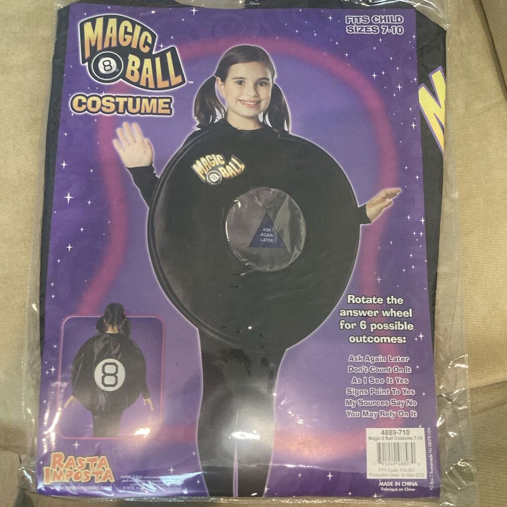 Magic 8-Ball Child Costume Ages 7-10